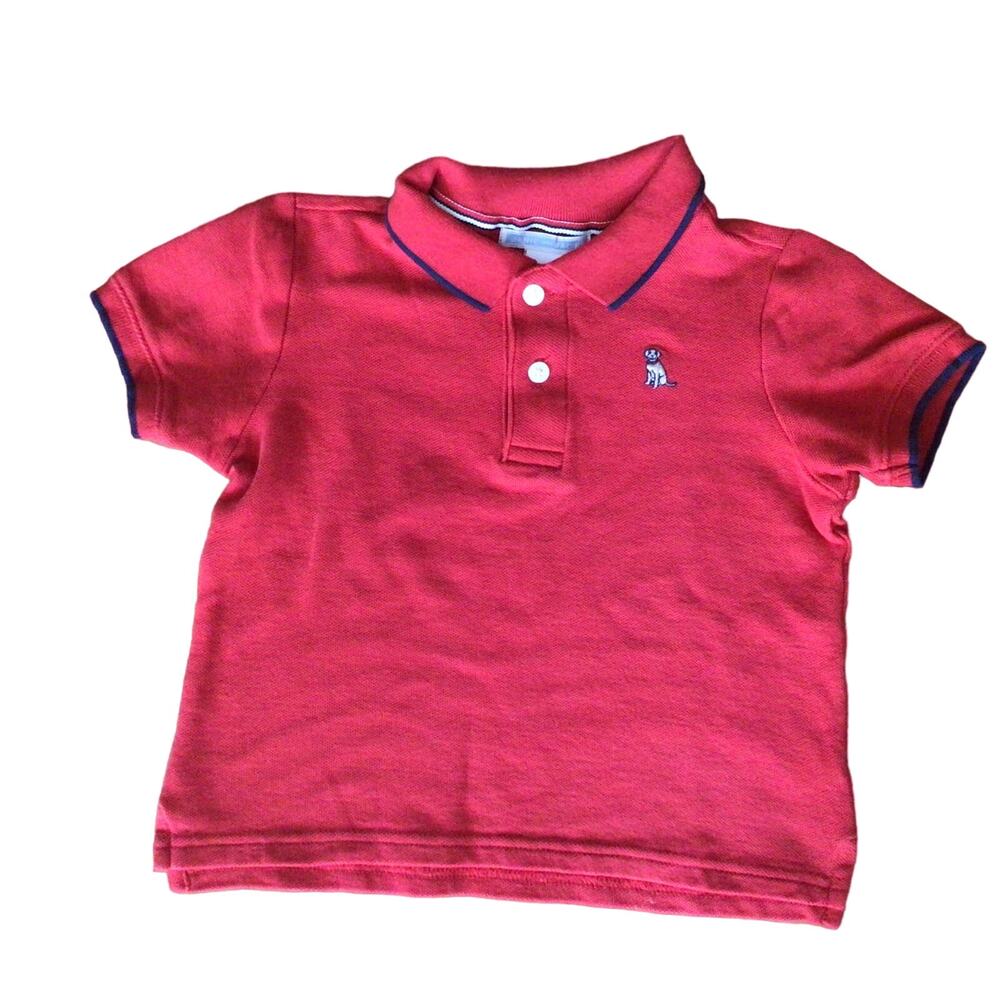 Janie and Jack Boys Polo Shirt Sz 18-24 months
